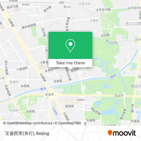 宝盛西里(东行) map