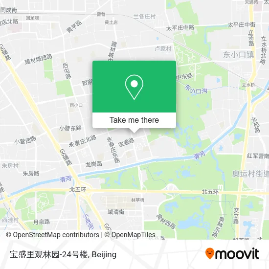 宝盛里观林园-24号楼 map