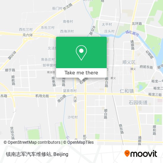 镇南志军汽车维修站 map