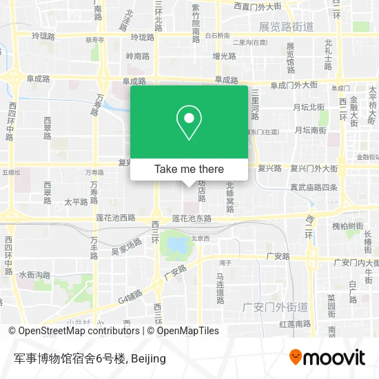 军事博物馆宿舍6号楼 map
