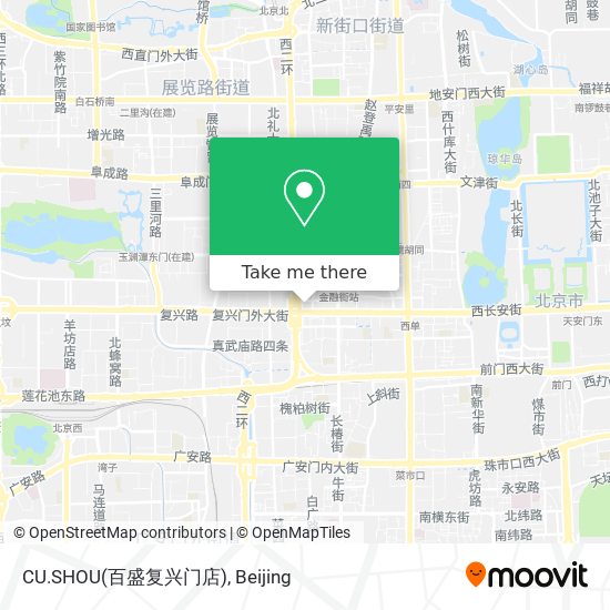 CU.SHOU(百盛复兴门店) map