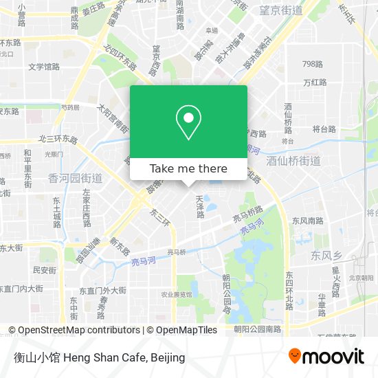 衡山小馆 Heng Shan Cafe map