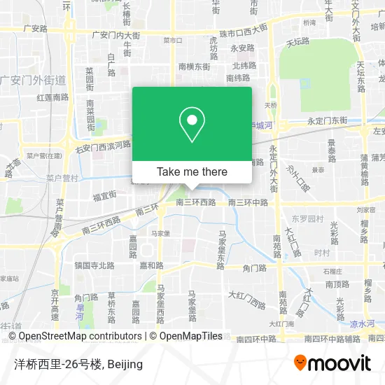 洋桥西里-26号楼 map