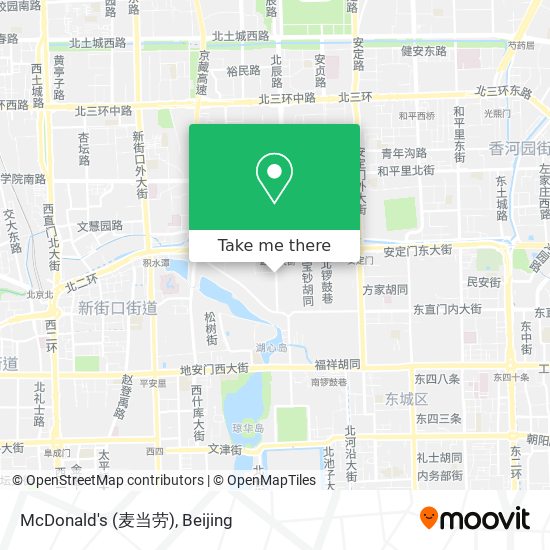 McDonald's (麦当劳) map