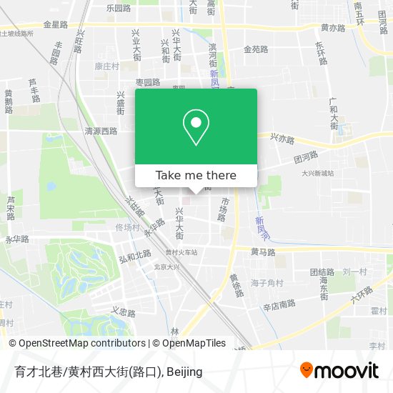 育才北巷/黄村西大街(路口) map