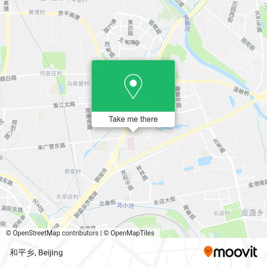 和平乡 map