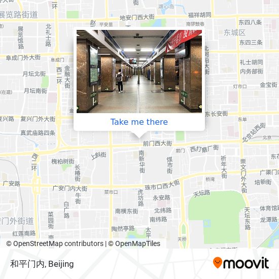 和平门内 map