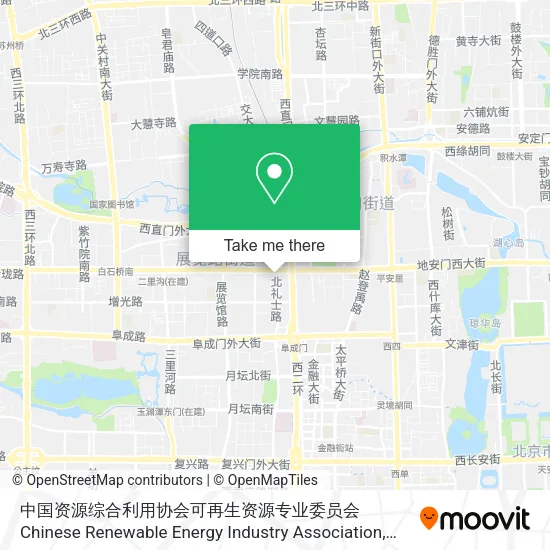 中国资源综合利用协会可再生资源专业委员会Chinese Renewable Energy Industry Association map