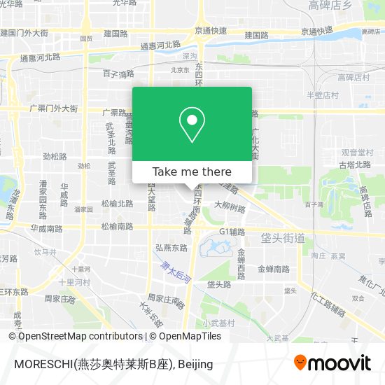 MORESCHI(燕莎奥特莱斯B座) map