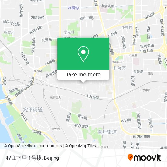程庄南里-1号楼 map