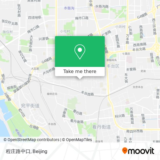 程庄路中口 map