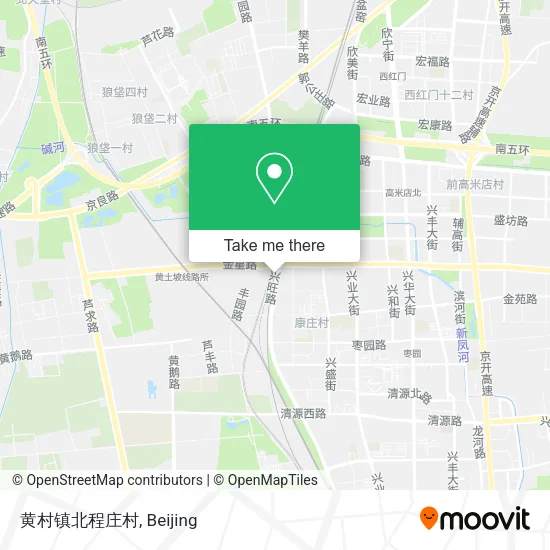 黄村镇北程庄村 map