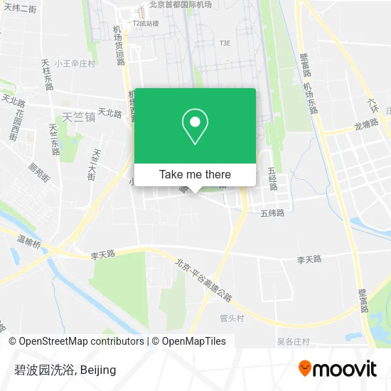 碧波园洗浴 map