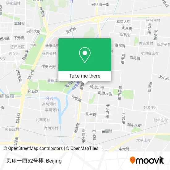 凤翔一园52号楼 map