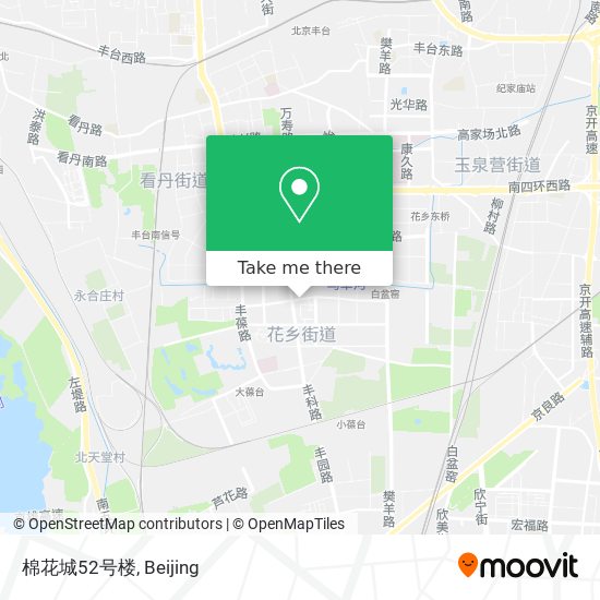 棉花城52号楼 map