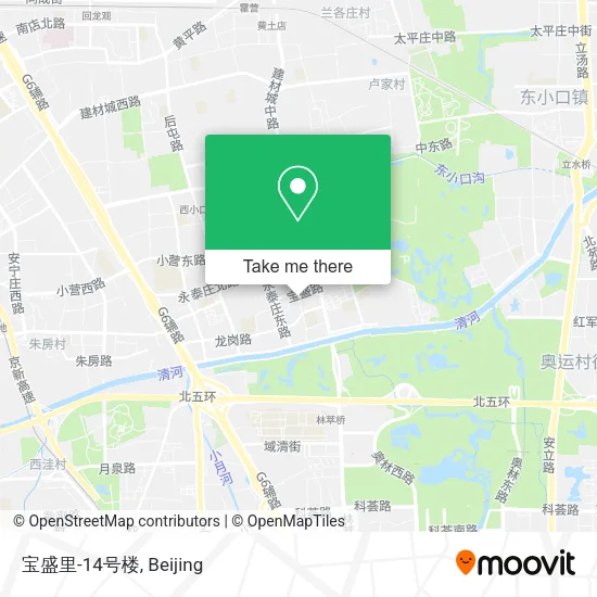 宝盛里-14号楼 map