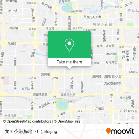 龙团茶苑(梅地亚店) map