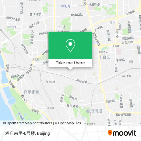 程庄南里-6号楼 map