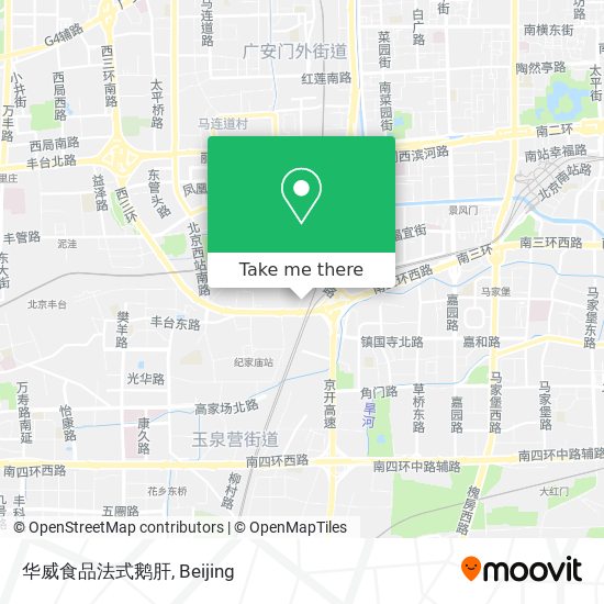 华威食品法式鹅肝 map