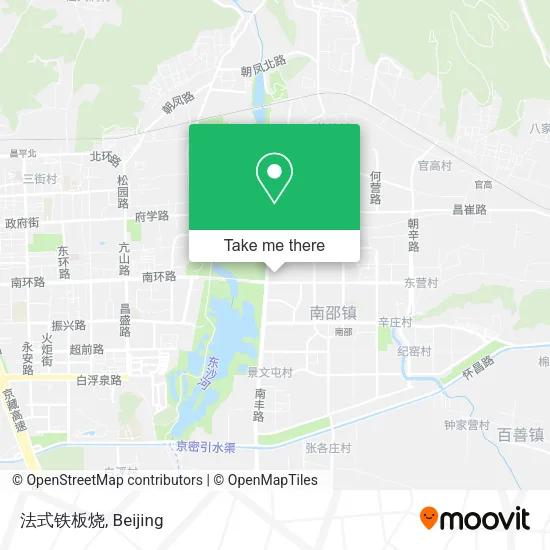 法式铁板烧 map