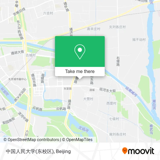中国人民大学(东校区) map