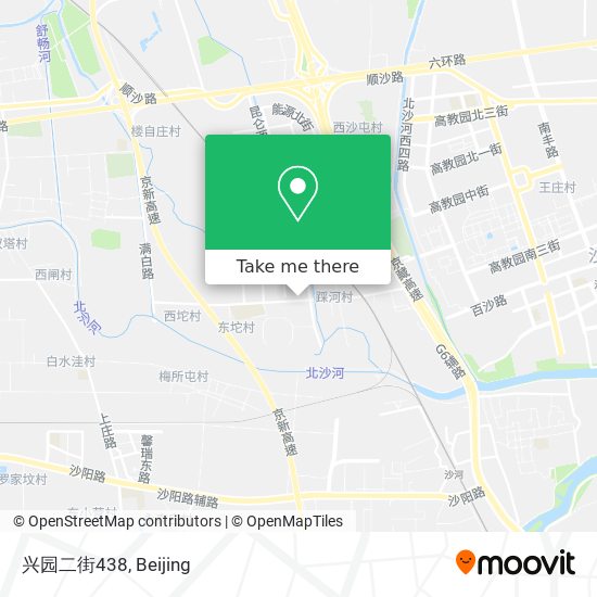 兴园二街438 map
