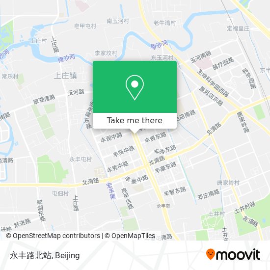 永丰路北站 map
