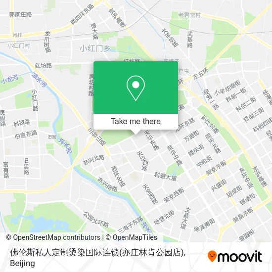 佛伦斯私人定制烫染国际连锁(亦庄林肯公园店) map