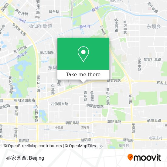 姚家园西 map