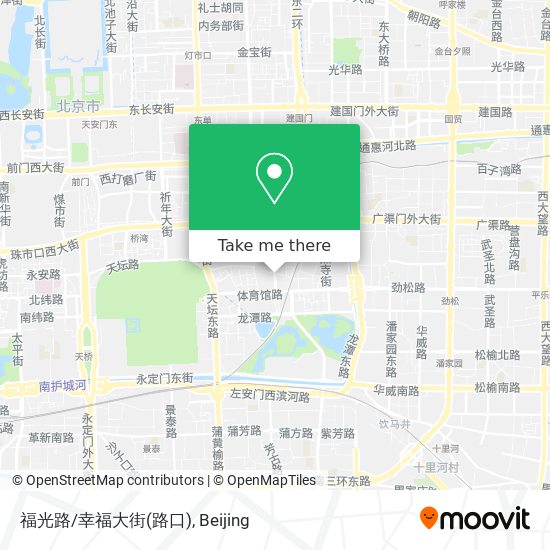 福光路/幸福大街(路口) map