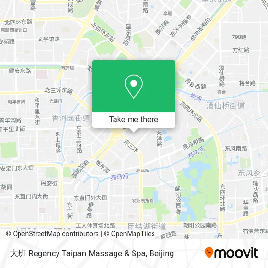 大班 Regency Taipan Massage & Spa map