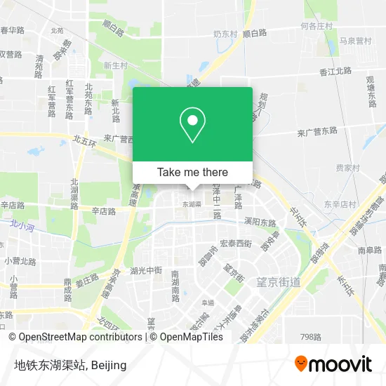 地铁东湖渠站 map