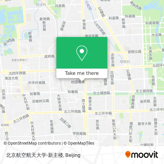 北京航空航天大学-新主楼 map