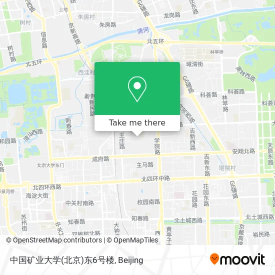 中国矿业大学(北京)东6号楼 map