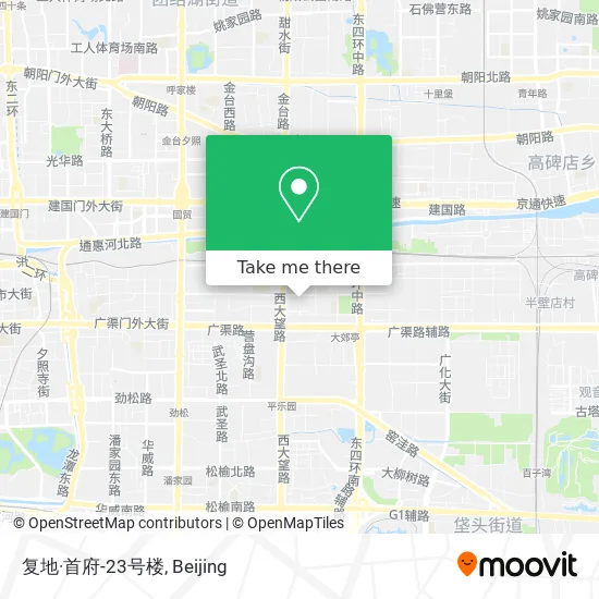 复地·首府-23号楼 map