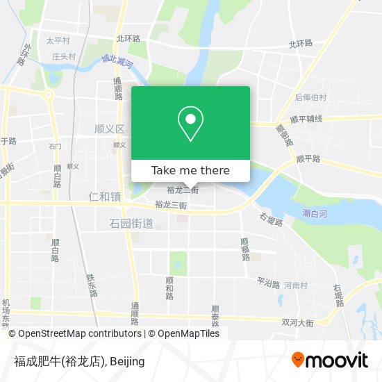 福成肥牛(裕龙店) map