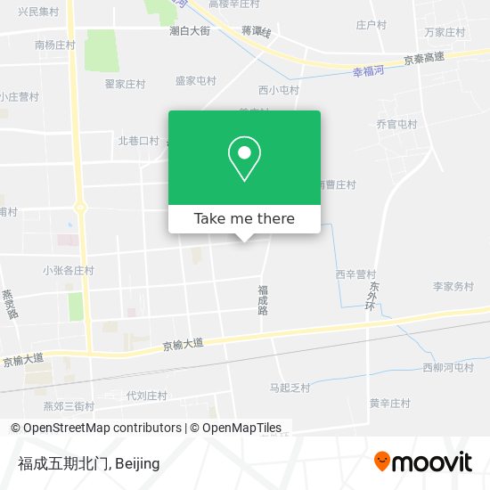 福成五期北门 map