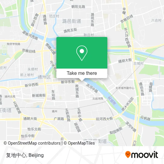 复地中心 map