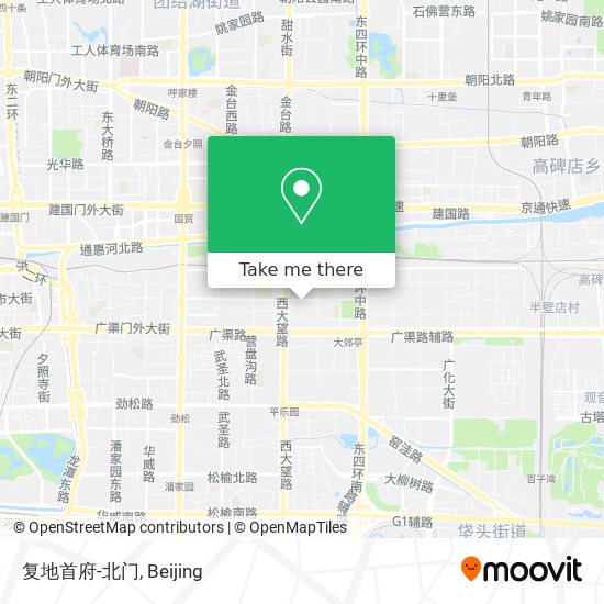 复地首府-北门 map