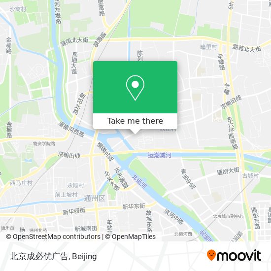 北京成必优广告 map