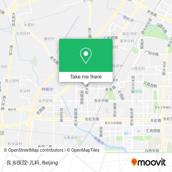 良乡医院-儿科 map