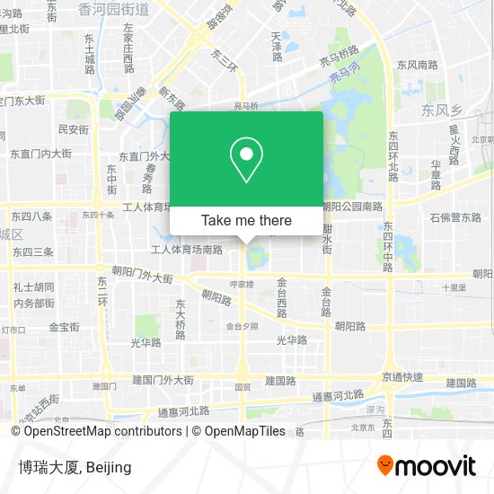 博瑞大厦 map