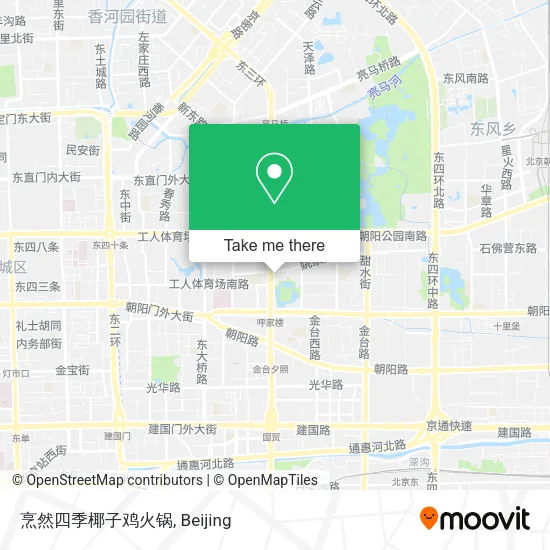 烹然四季椰子鸡火锅 map