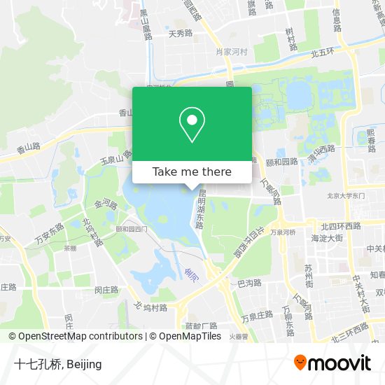 十七孔桥 map