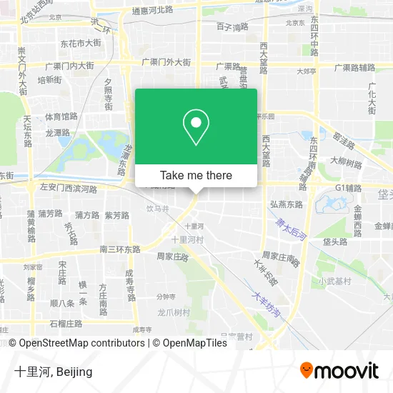 十里河 map