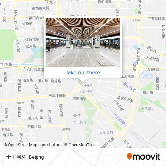 十里河桥 map