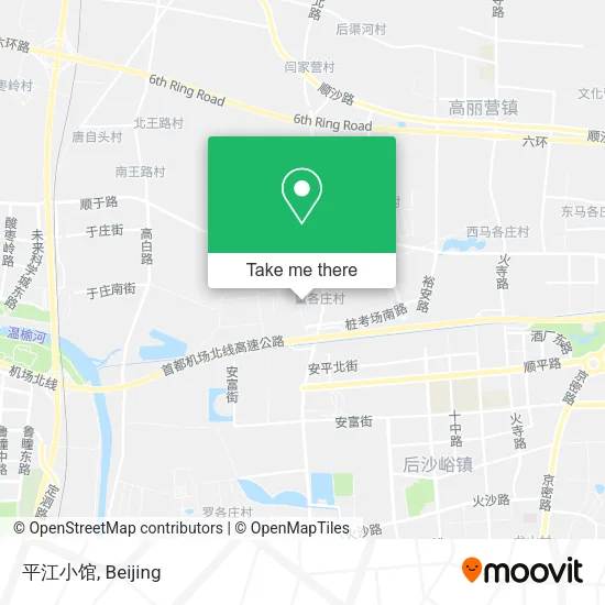 平江小馆 map