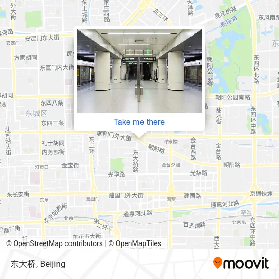 东大桥 map