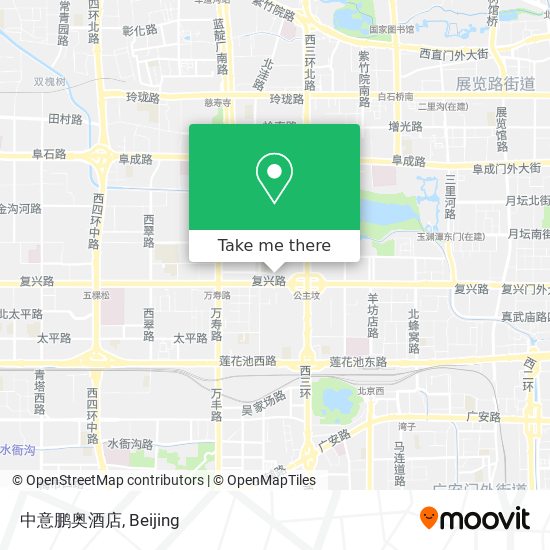 中意鹏奥酒店 map