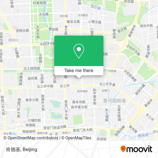 肯德基 map